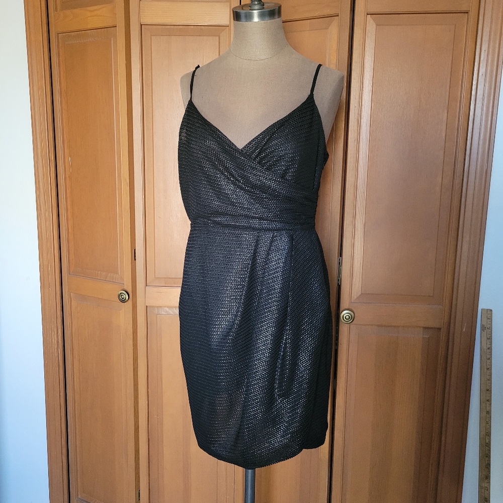 Metallic Mini Dress